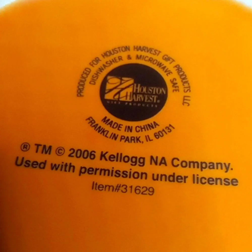 Kellogg's handled cereal bowl Cup